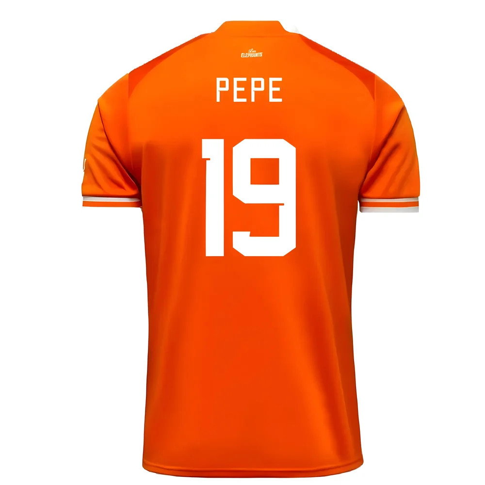 2023 Ivory Coast Home AFCON Winner Shirt (Pepe 19)_2