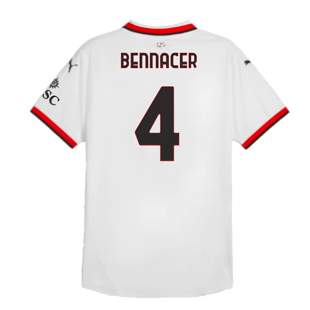2024-2025 AC Milan Away Authentic Shirt (Bennacer 4)_2