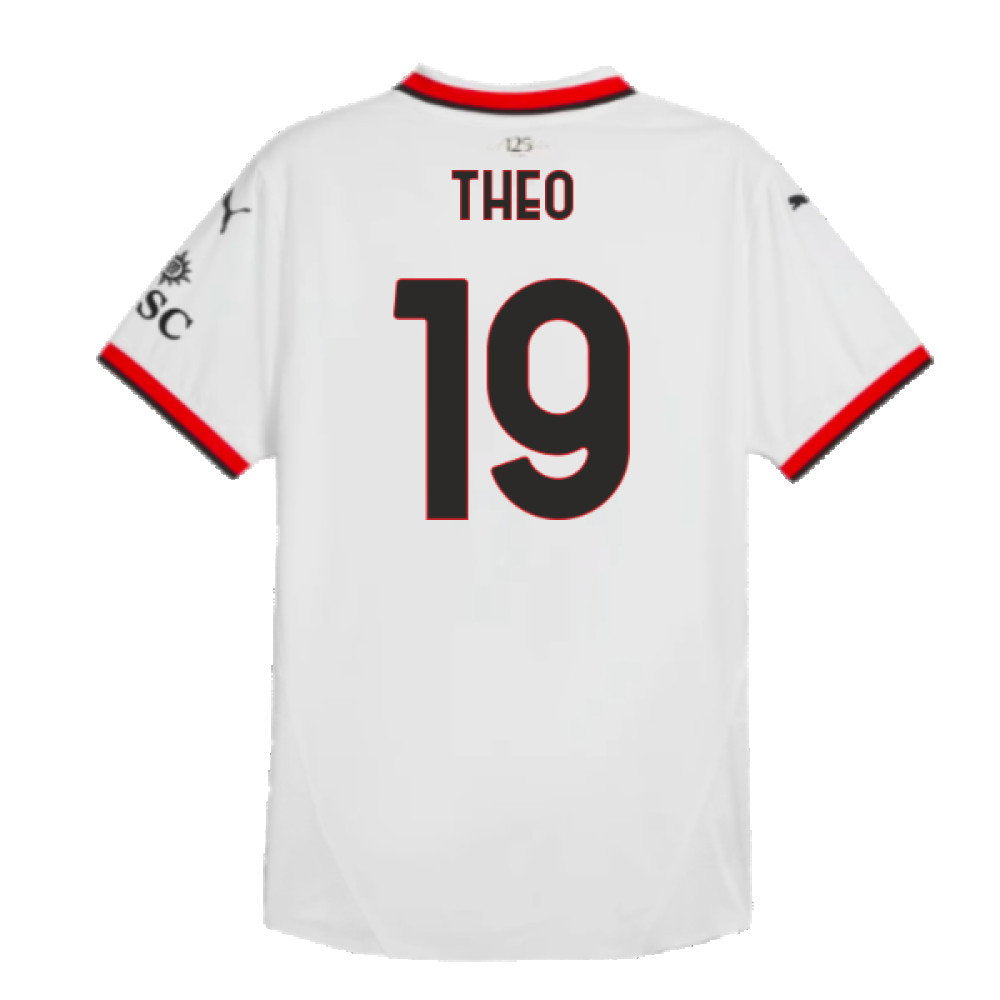 2024-2025 AC Milan Away Authentic Shirt (Theo 19)_2