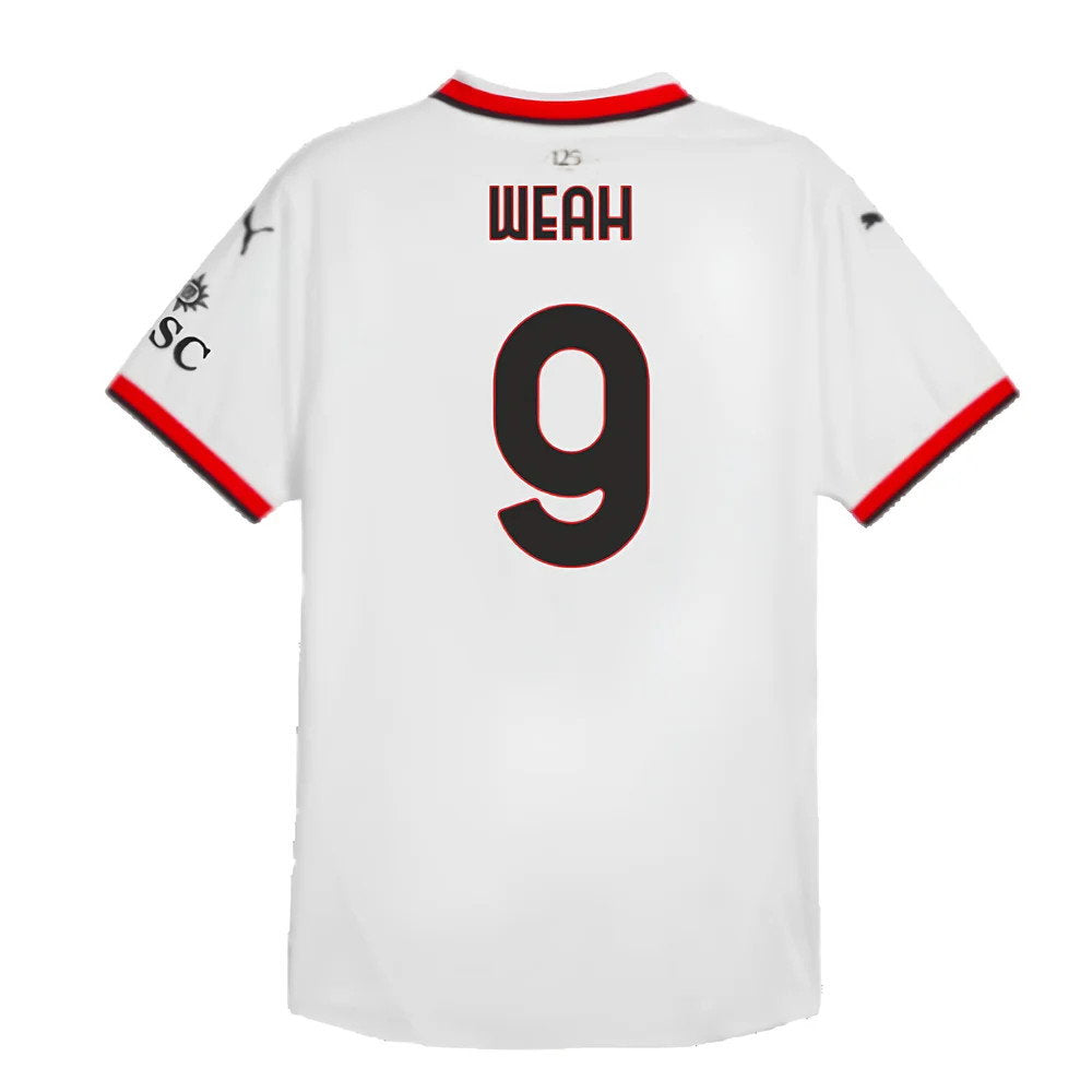 2024-2025 AC Milan Away Authentic Shirt (Weah 9)_2