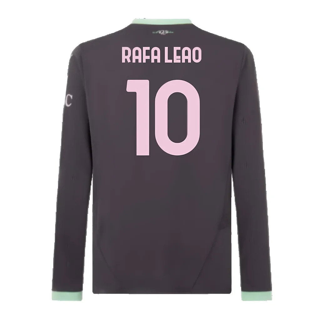 2024-2025 AC Milan Third Long Sleeve Shirt (Rafa Leao 10)_2
