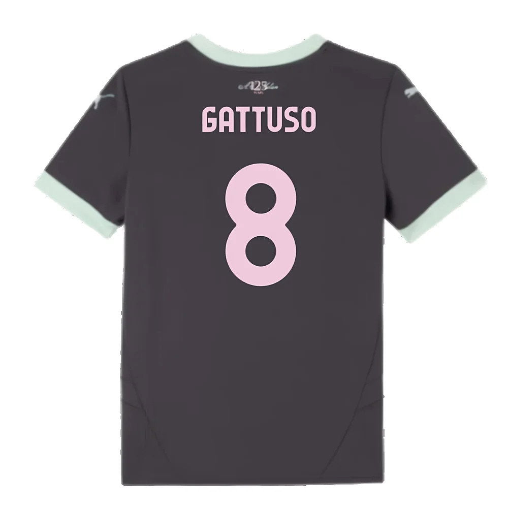 2024-2025 AC Milan Third Shirt (Kids) (Gattuso 8)_2