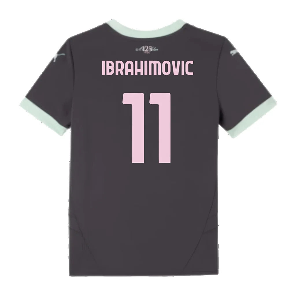 2024-2025 AC Milan Third Shirt (Kids) (Ibrahimovic 11)_2
