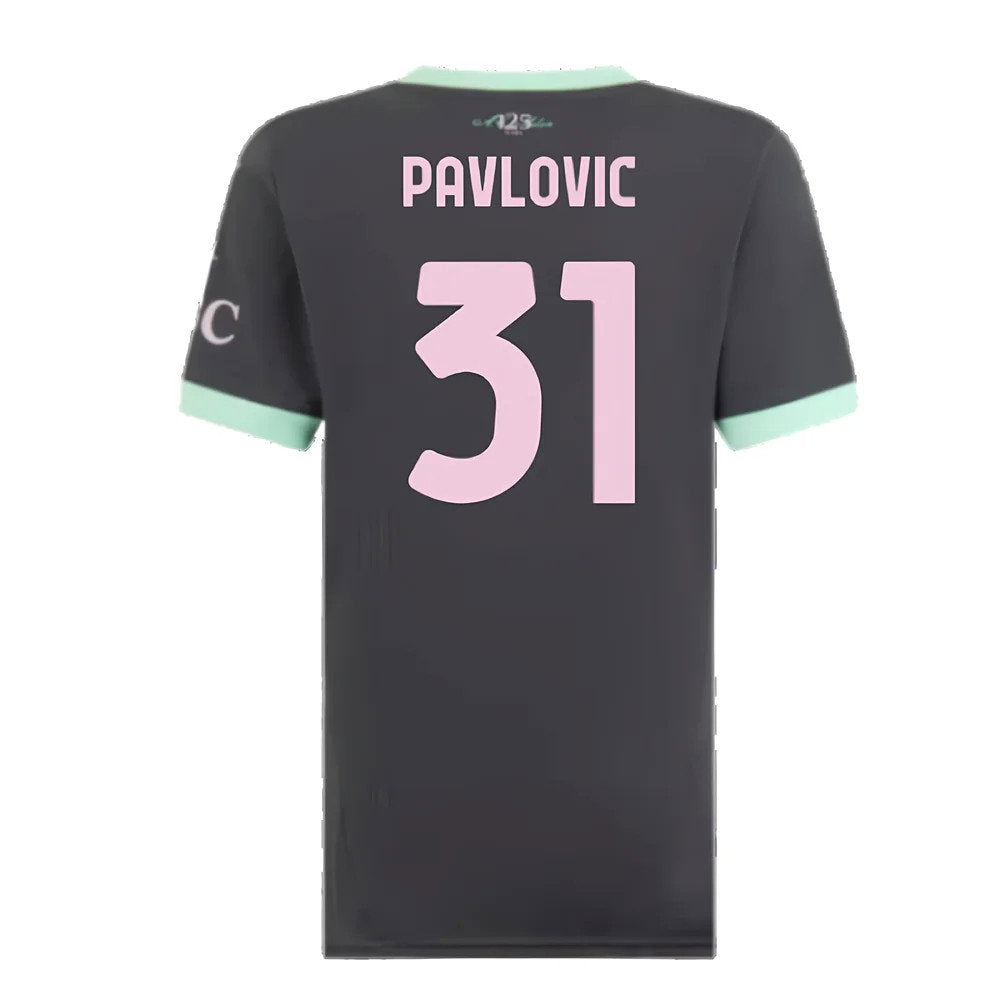 2024-2025 AC Milan Third Shirt (Womens) (Pavlovic 31)_2