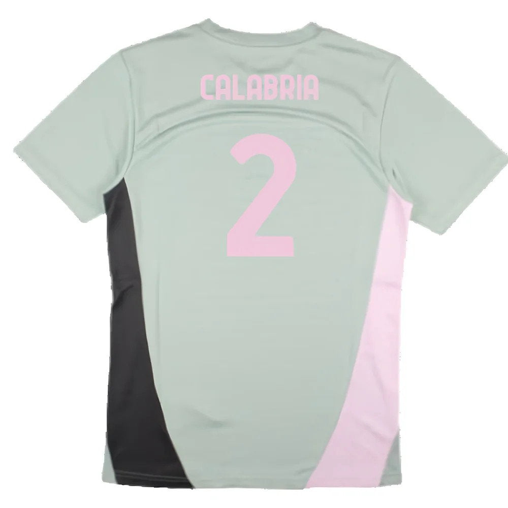 2024-2025 AC Milan Training Shirt (Green Fog) (Calabria 2)_2