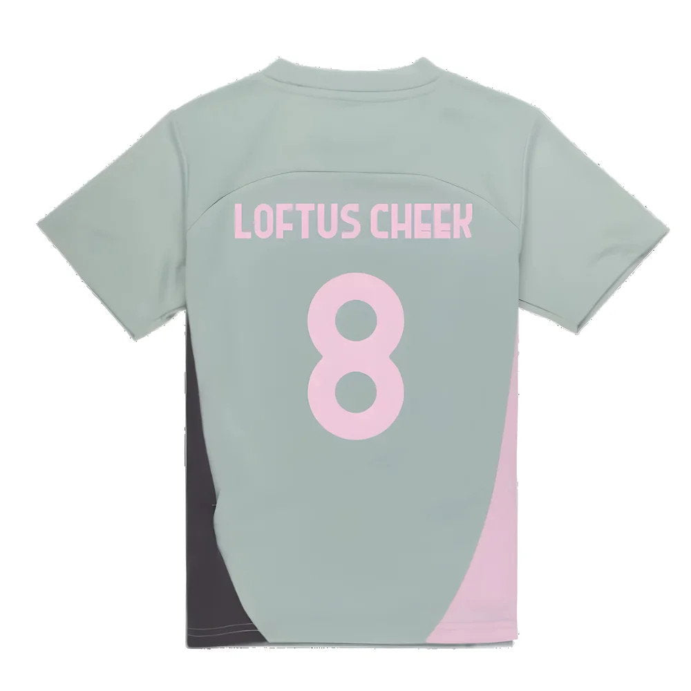 2024-2025 AC Milan Training Shirt (Green Fog) - Kids (Loftus Cheek 8)_2