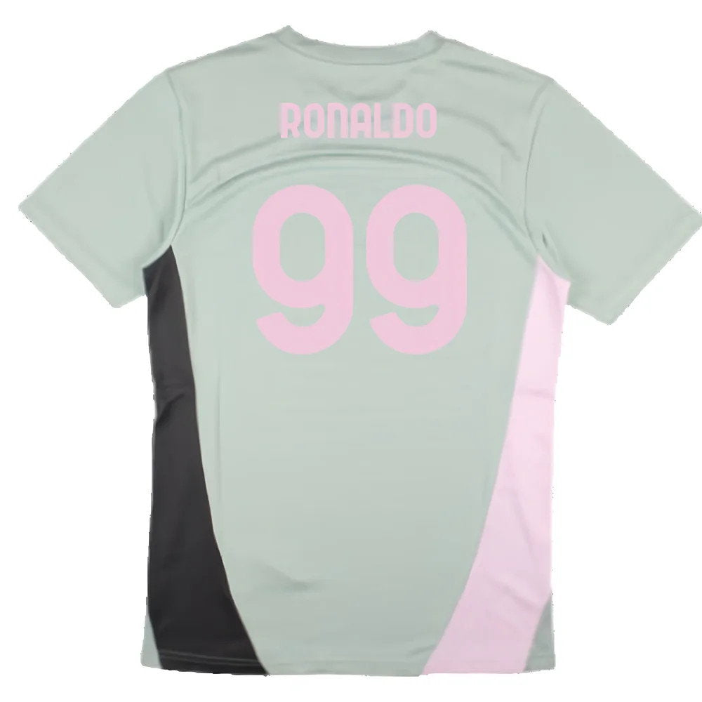 2024-2025 AC Milan Training Shirt (Green Fog) (Ronaldo 99)_2