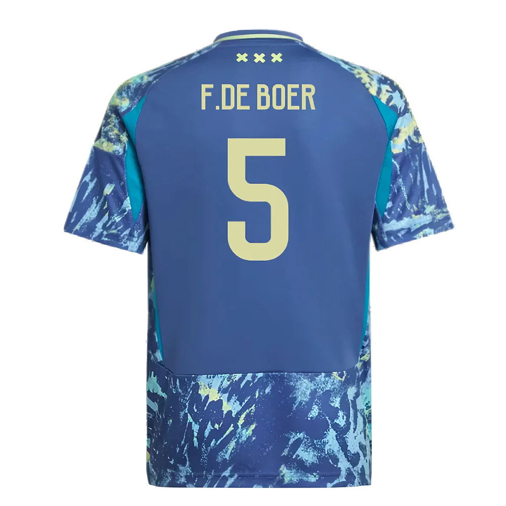 2024-2025 Ajax Away Shirt (Kids) (F.De Boer 5)_2