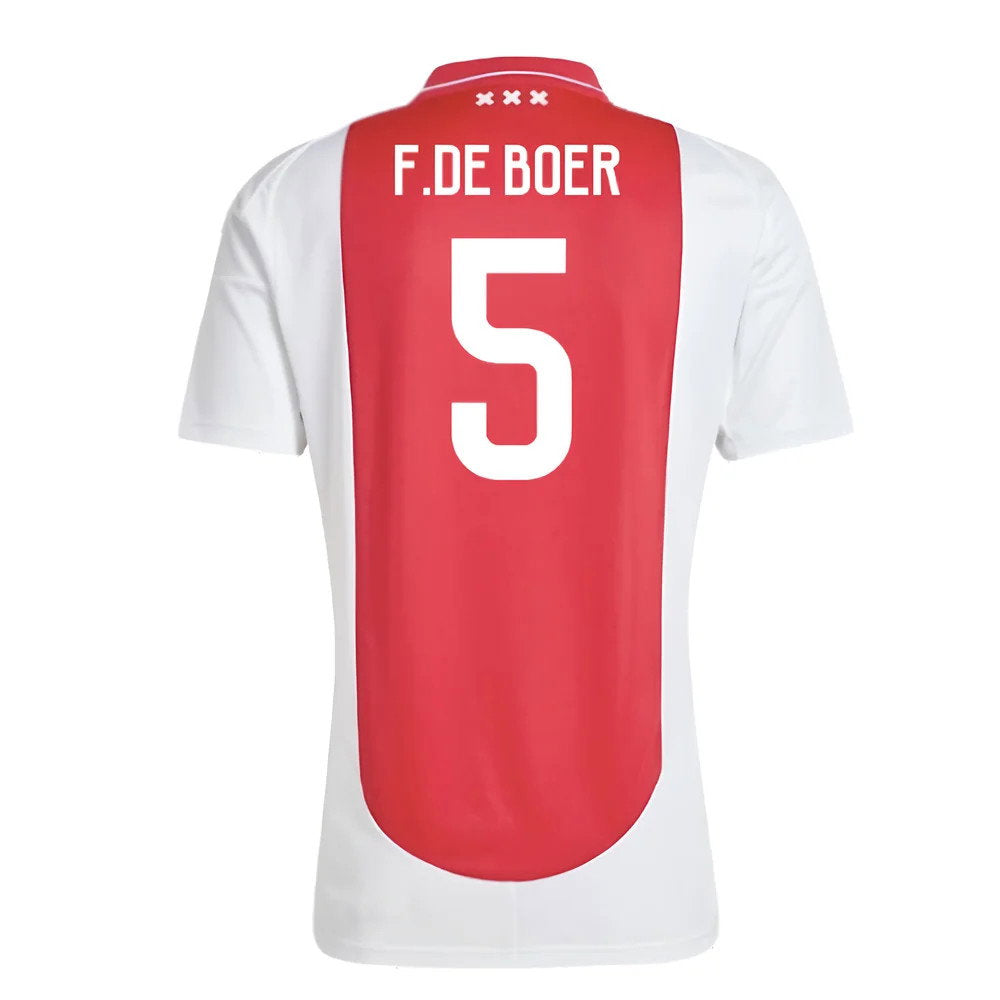 2024-2025 Ajax Home Shirt (F.De Boer 5)_2