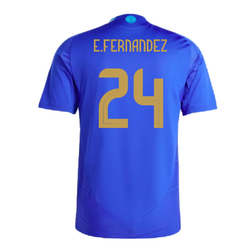 2024-2025 Argentina Authentic Away Shirt (E.FERNANDEZ 24)_2