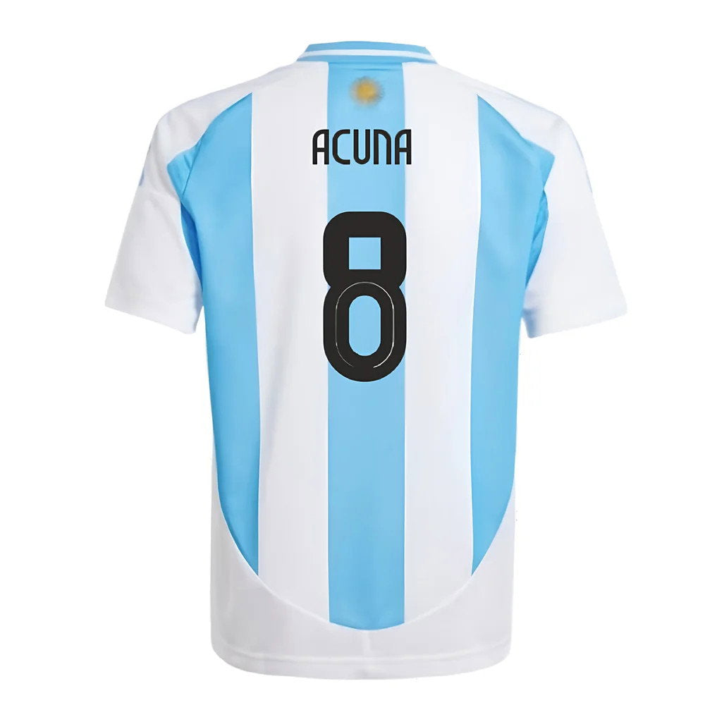2024-2025 Argentina Home Shirt (Kids) (ACUNA 8)_2