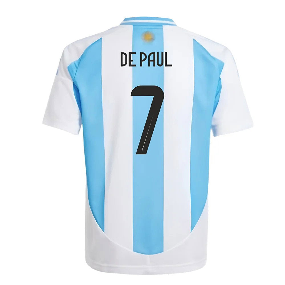 2024-2025 Argentina Home Shirt (Kids) (DE PAUL 7)_2