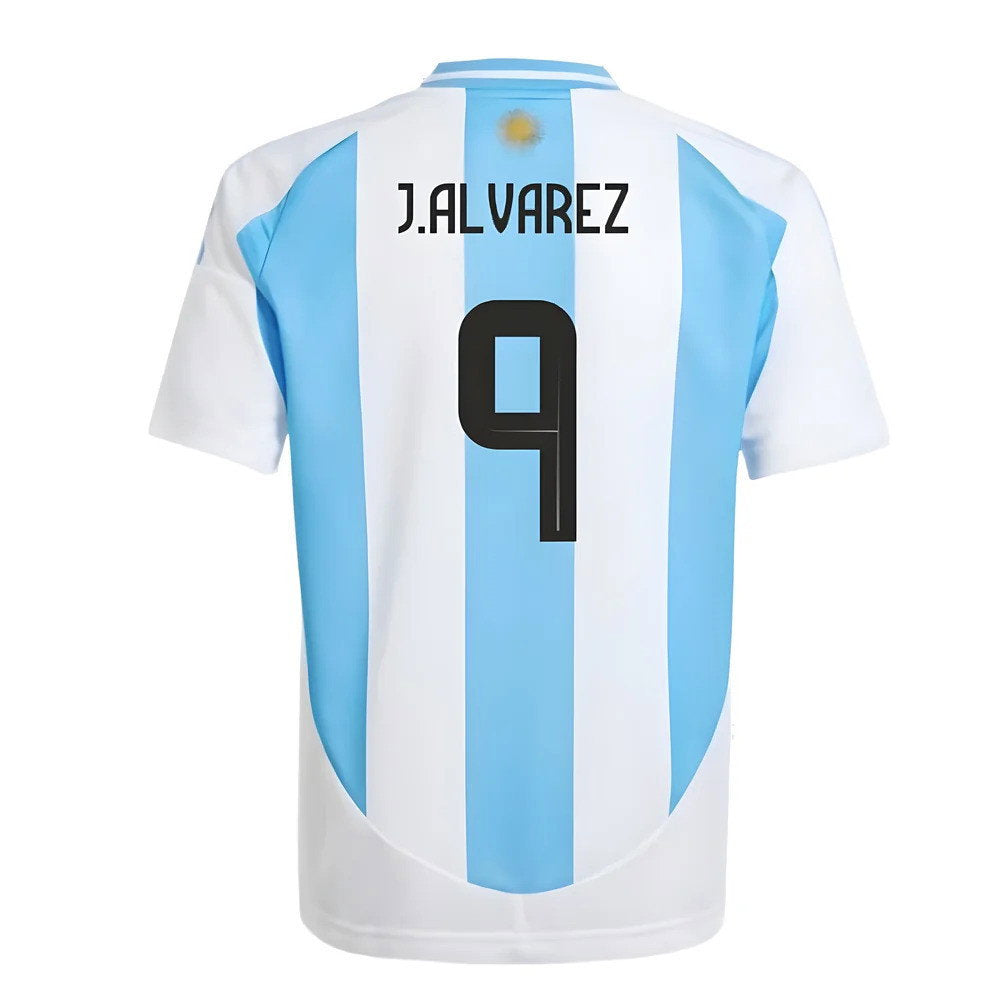 2024-2025 Argentina Home Shirt (Kids) (J.ALVAREZ 9)_2