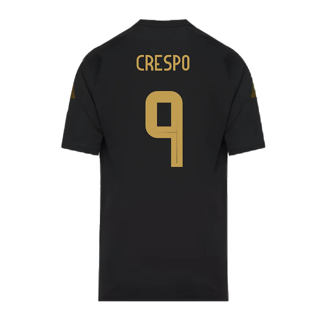 2024-2025 Argentina Pre-Match Shirt (Black) - Kids (CRESPO 9)_2