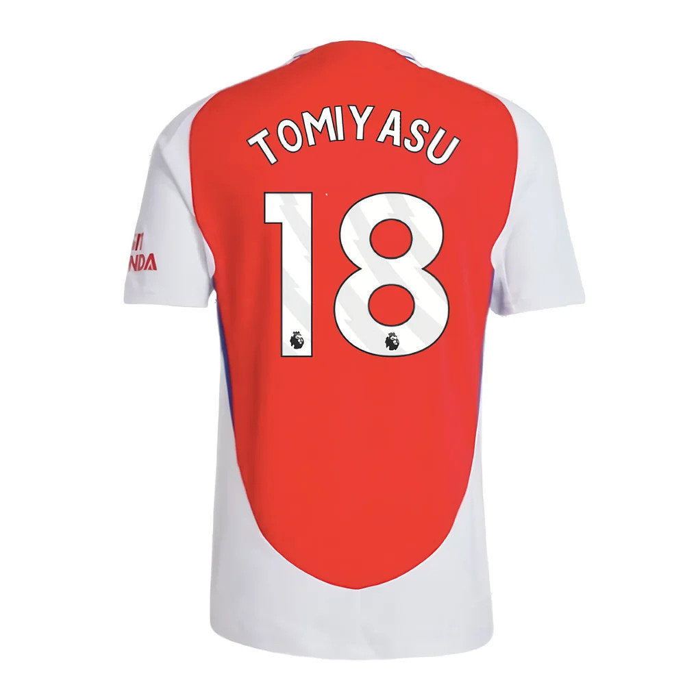 2024-2025 Arsenal Authentic Home Shirt (Tomiyasu 18)_2