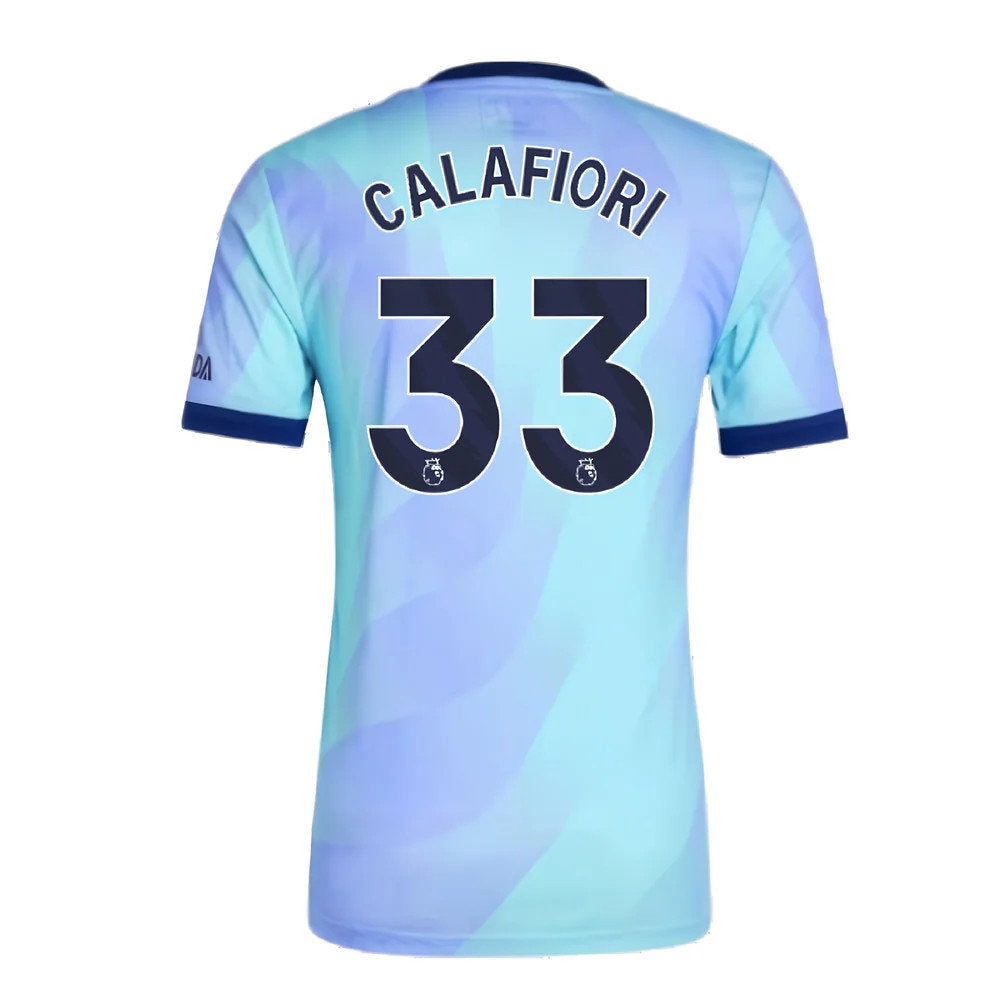 2024-2025 Arsenal Authentic Third Shirt (Calafiori 33)_2