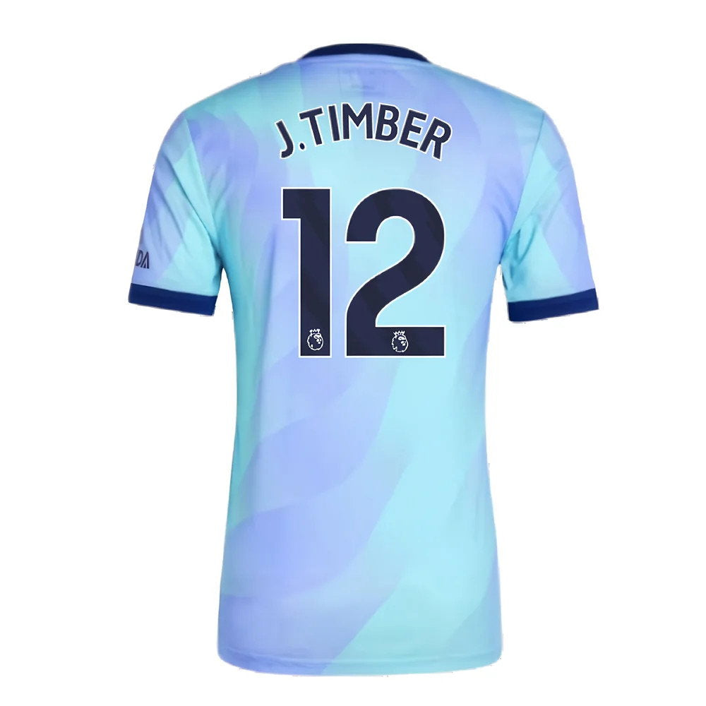 2024-2025 Arsenal Authentic Third Shirt (J.Timber 12)_2