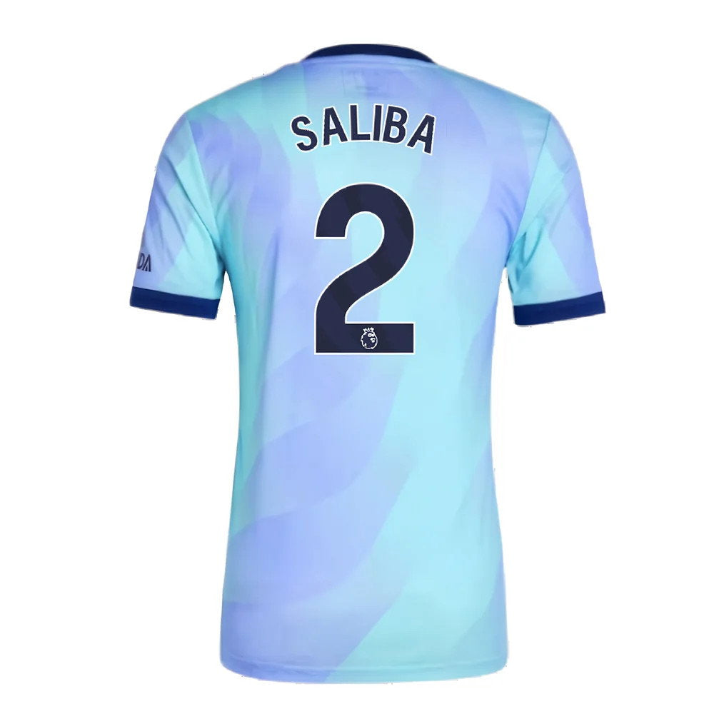 2024-2025 Arsenal Authentic Third Shirt (Saliba 2)_2