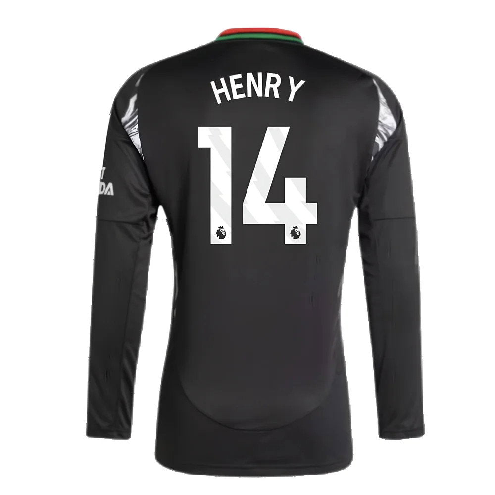 2024-2025 Arsenal Away Long Sleeve Shirt (Henry 14)_2