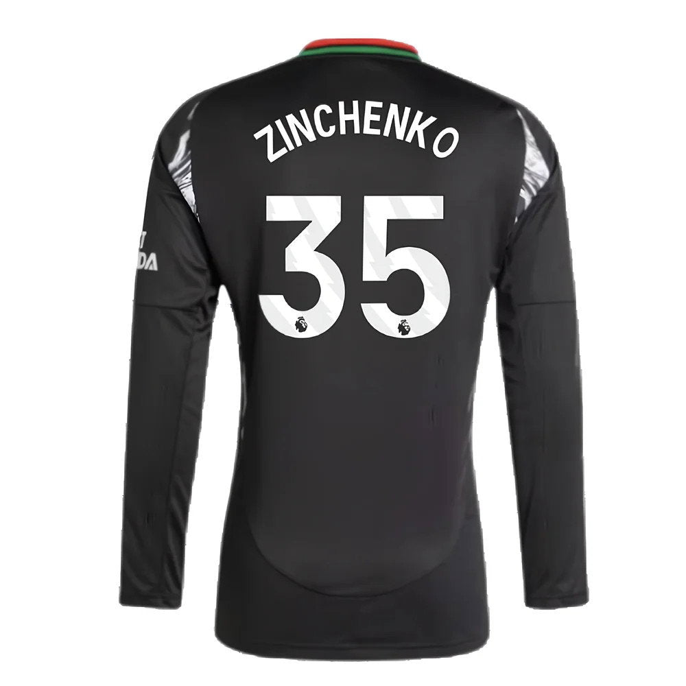 2024-2025 Arsenal Away Long Sleeve Shirt (Zinchenko 35)_2