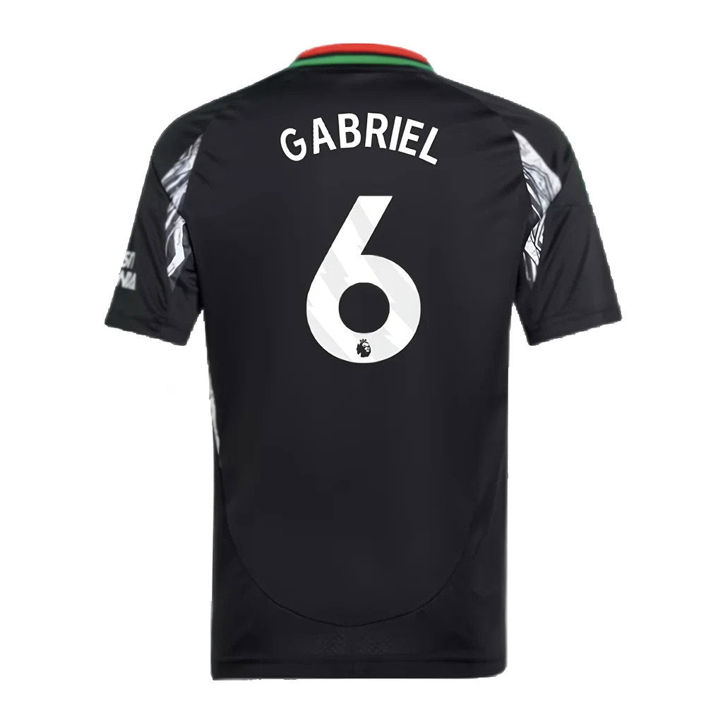 2024-2025 Arsenal Away Shirt (Kids) (Gabriel 6)_2
