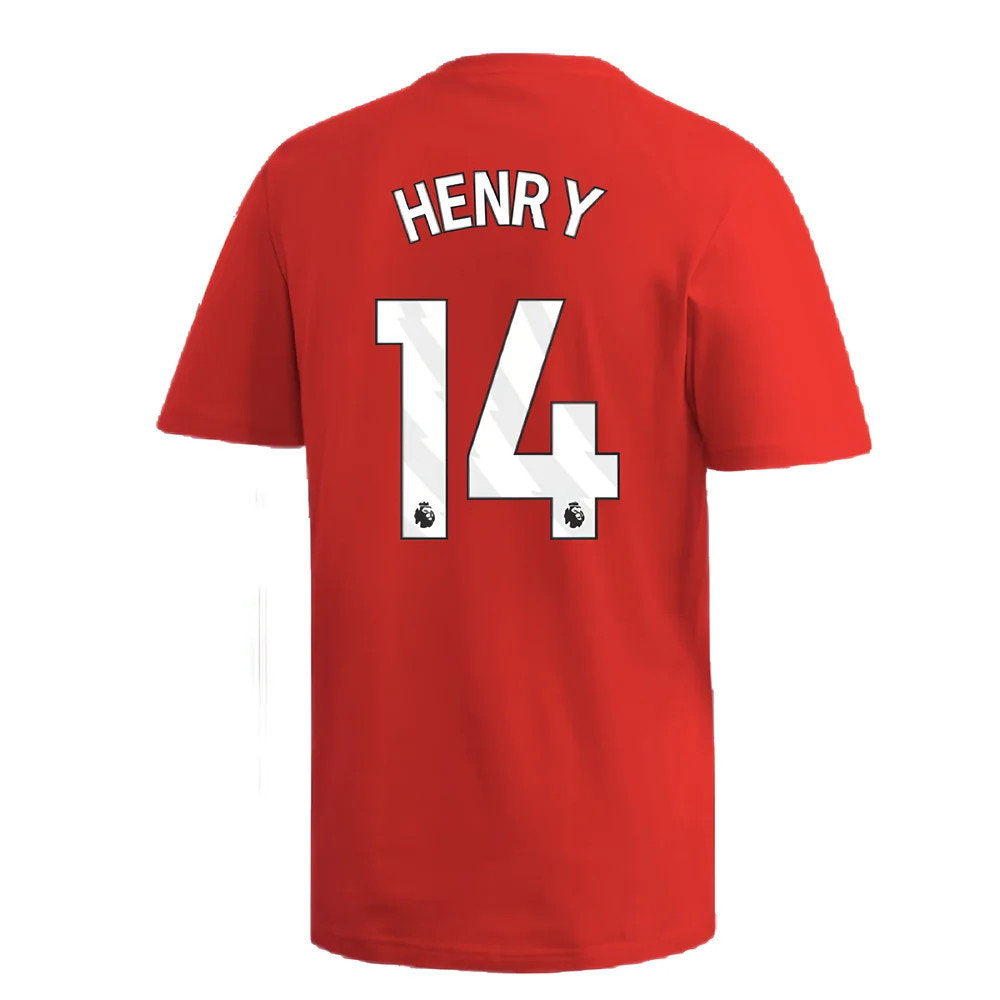 2024-2025 Arsenal DNA Graphic Tee (Red) (Henry 14)_2