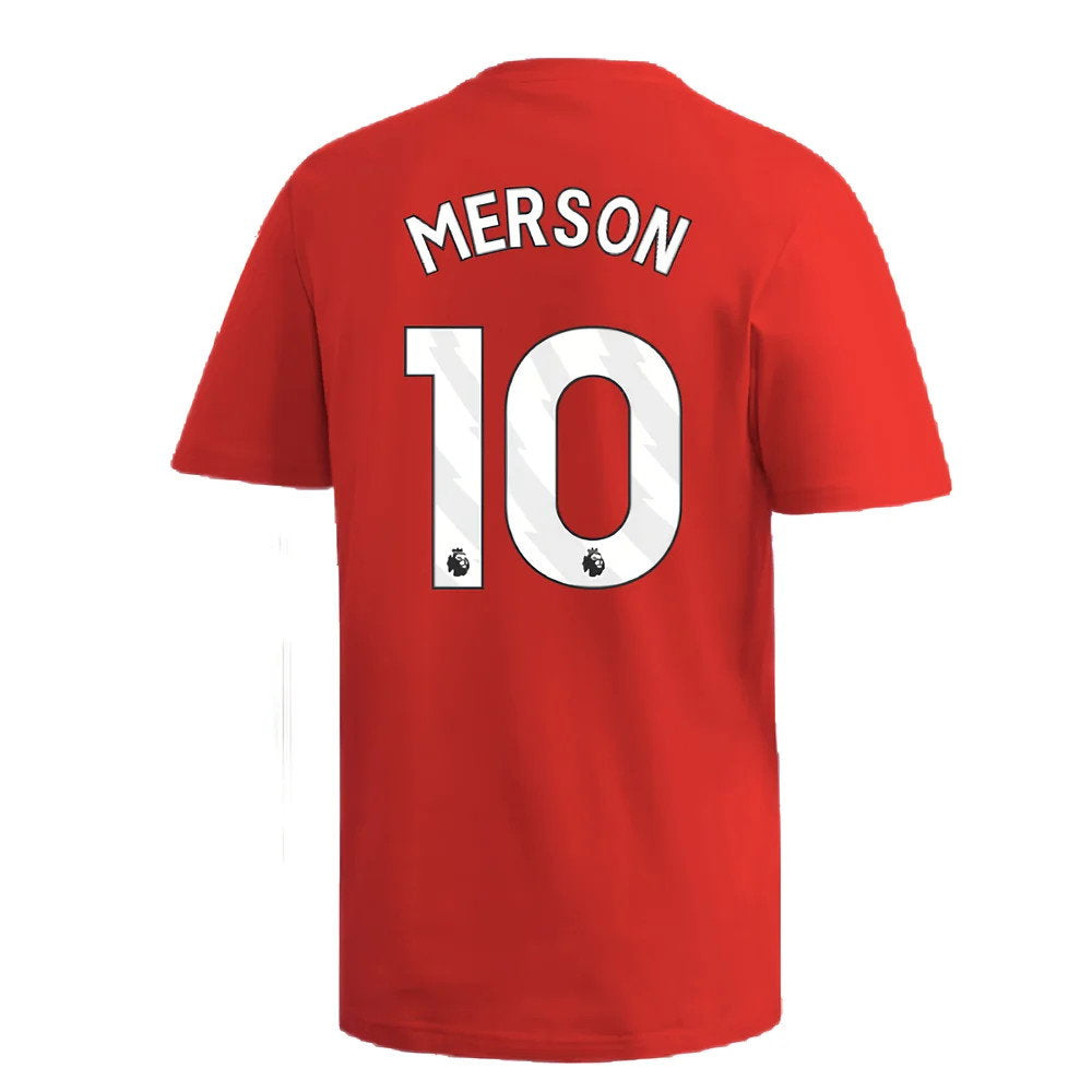 2024-2025 Arsenal DNA Graphic Tee (Red) (Merson 10)_2