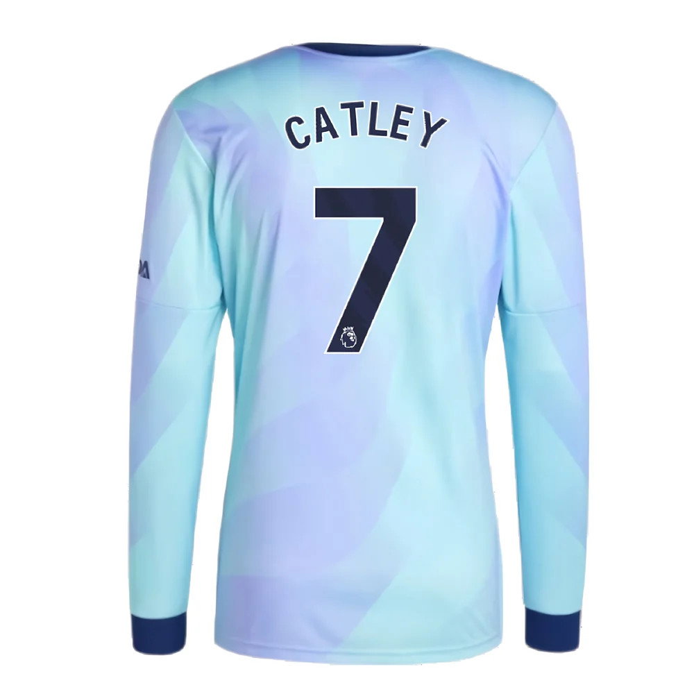 2024-2025 Arsenal Long Sleeve Third Shirt (Catley 7)_2
