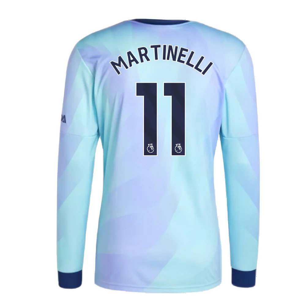 2024-2025 Arsenal Long Sleeve Third Shirt (Martinelli 11)_2