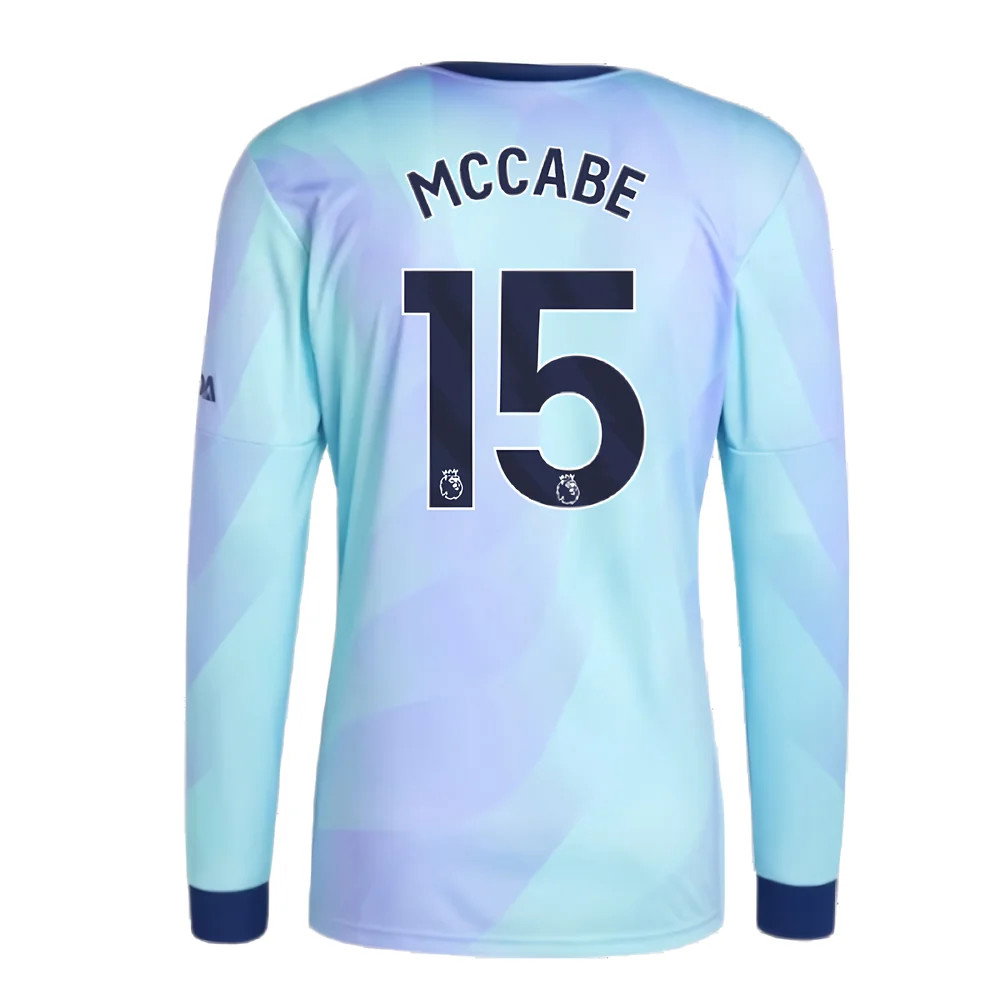2024-2025 Arsenal Long Sleeve Third Shirt (McCabe 15)_2