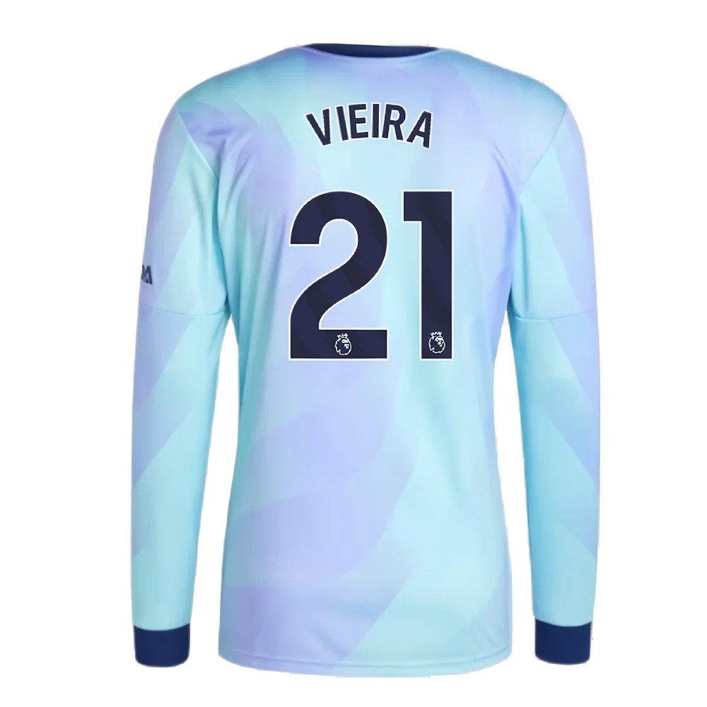 2024-2025 Arsenal Long Sleeve Third Shirt (Vieira 21)_2