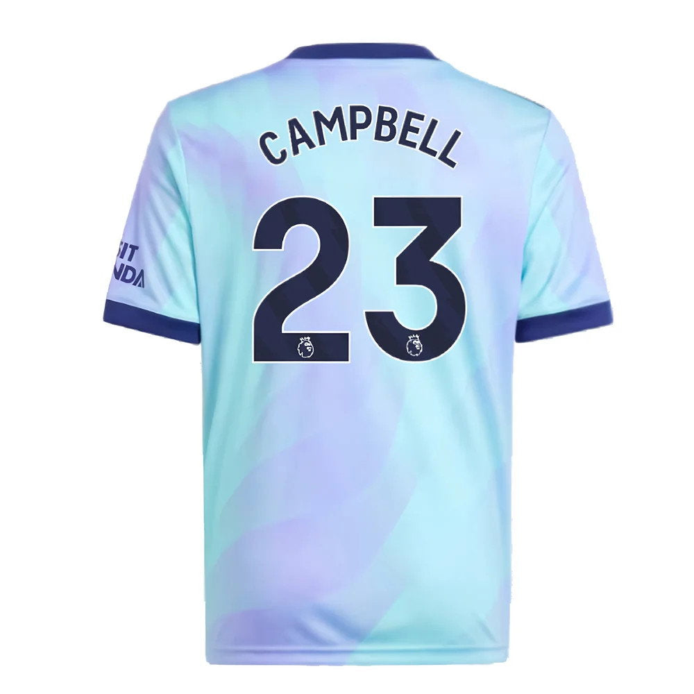 2024-2025 Arsenal Third Shirt (Kids) (Campbell 23)_2