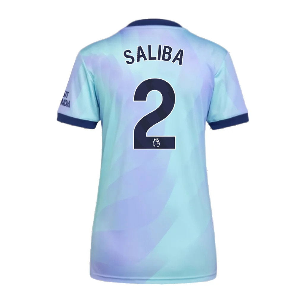 2024-2025 Arsenal Third Shirt (Womens) (Saliba 2)_2