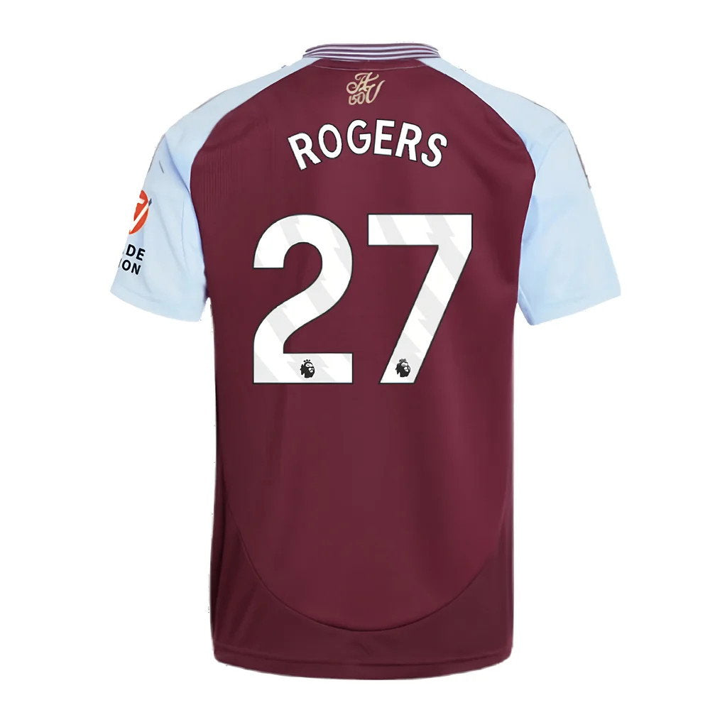 2024-2025 Aston Villa Home Shirt (Rogers 27)_2