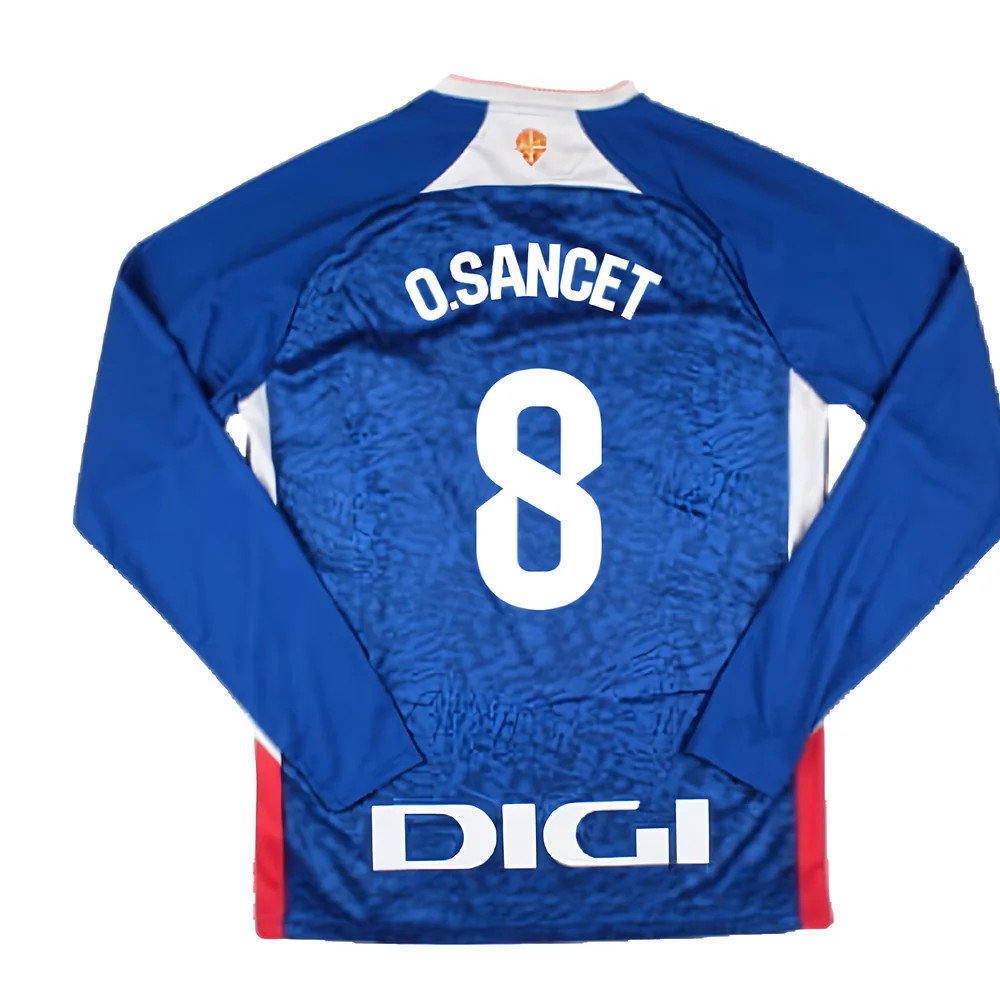 2024-2025 Athletic Bilbao Long Sleeve Away Shirt (O.Sancet 8)_2