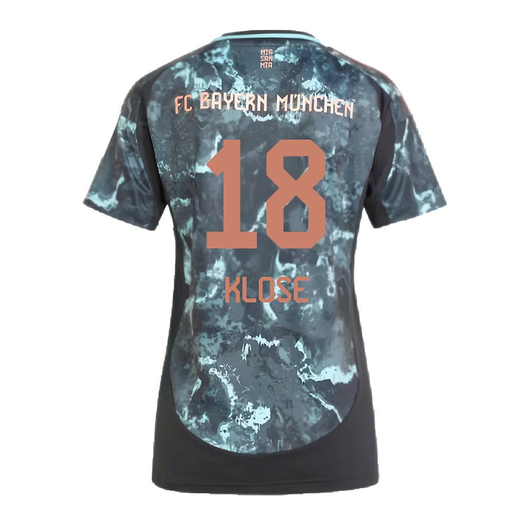 2024-2025 Bayern Munich Away Shirt (Womens) (Klose 18)_2