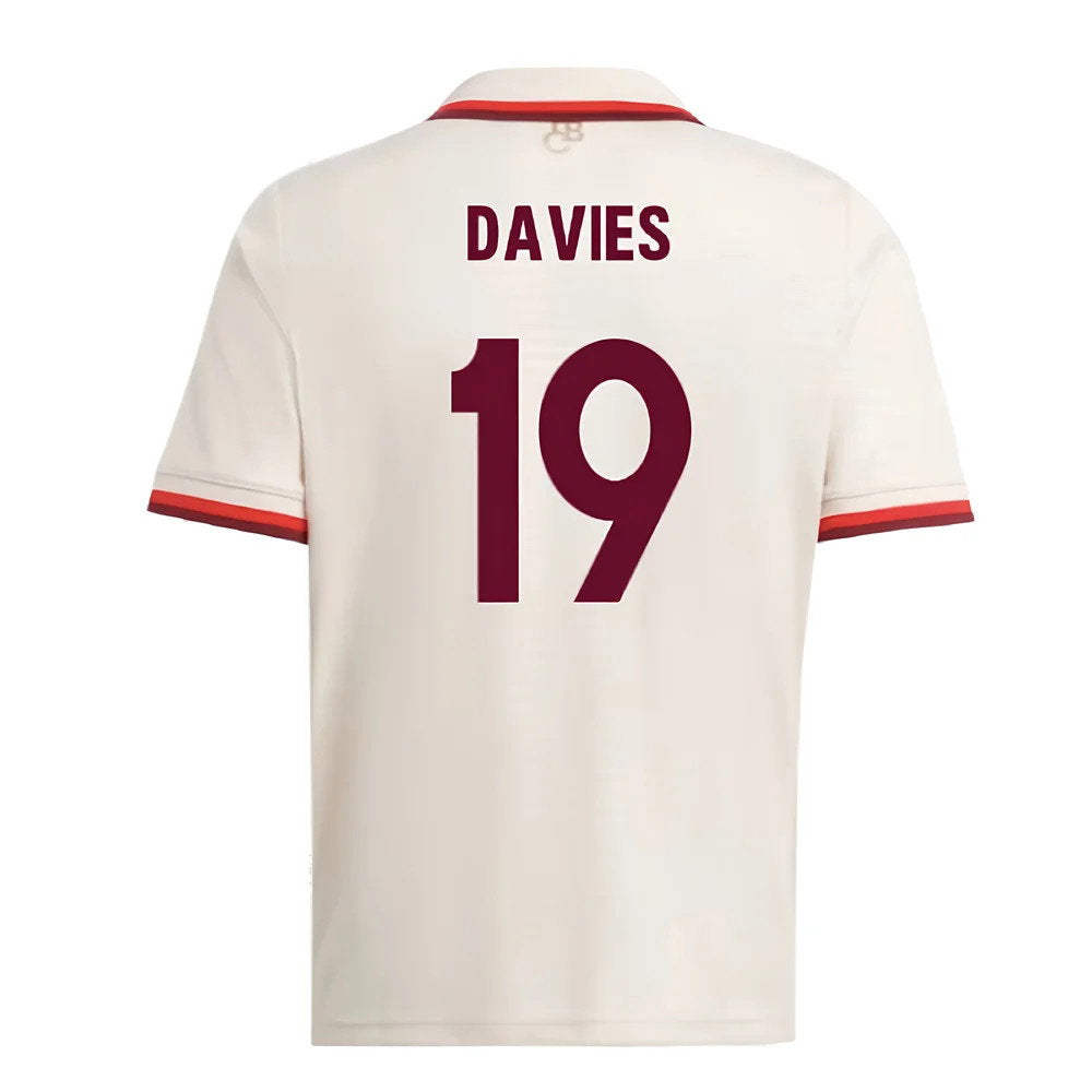 2024-2025 Bayern Munich Third Shirt (Kids) (Davies 19)_2
