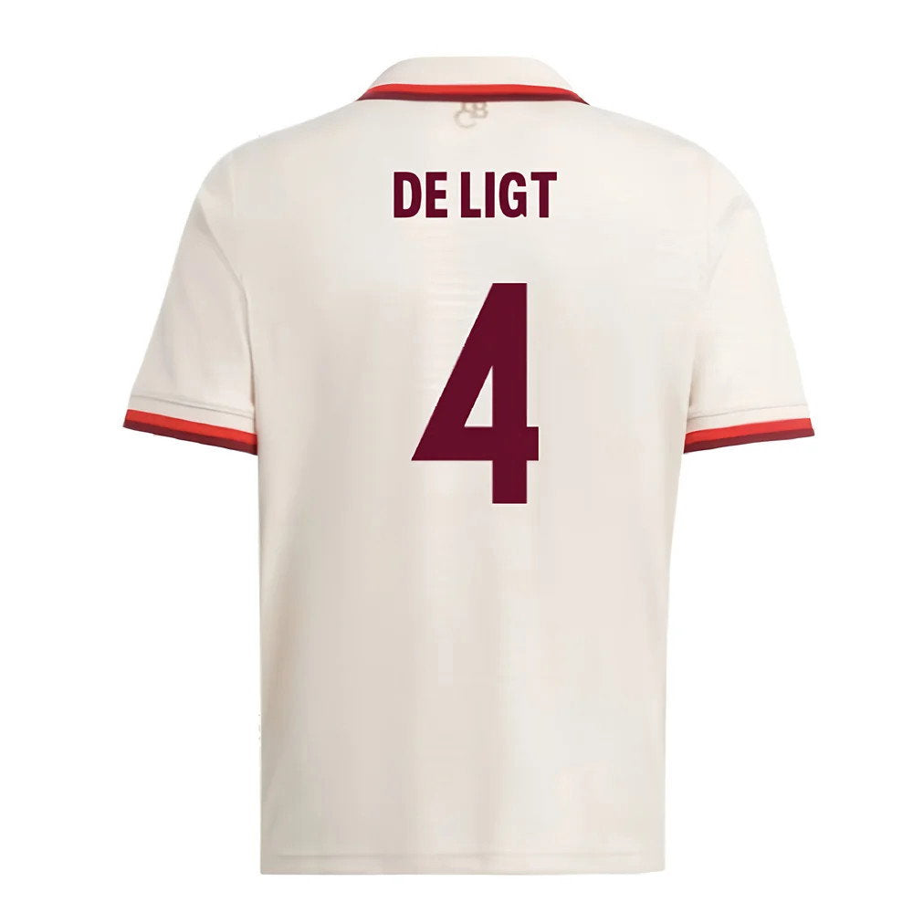 2024-2025 Bayern Munich Third Shirt (Kids) (De Ligt 4)_2