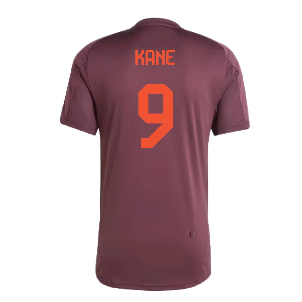 2024-2025 Bayern Munich Training Shirt (Shadow Maroon) (Kane 9)_2