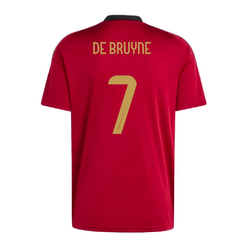 2024-2025 Belgium Home Fan Shirt (De Bruyne 7)_2