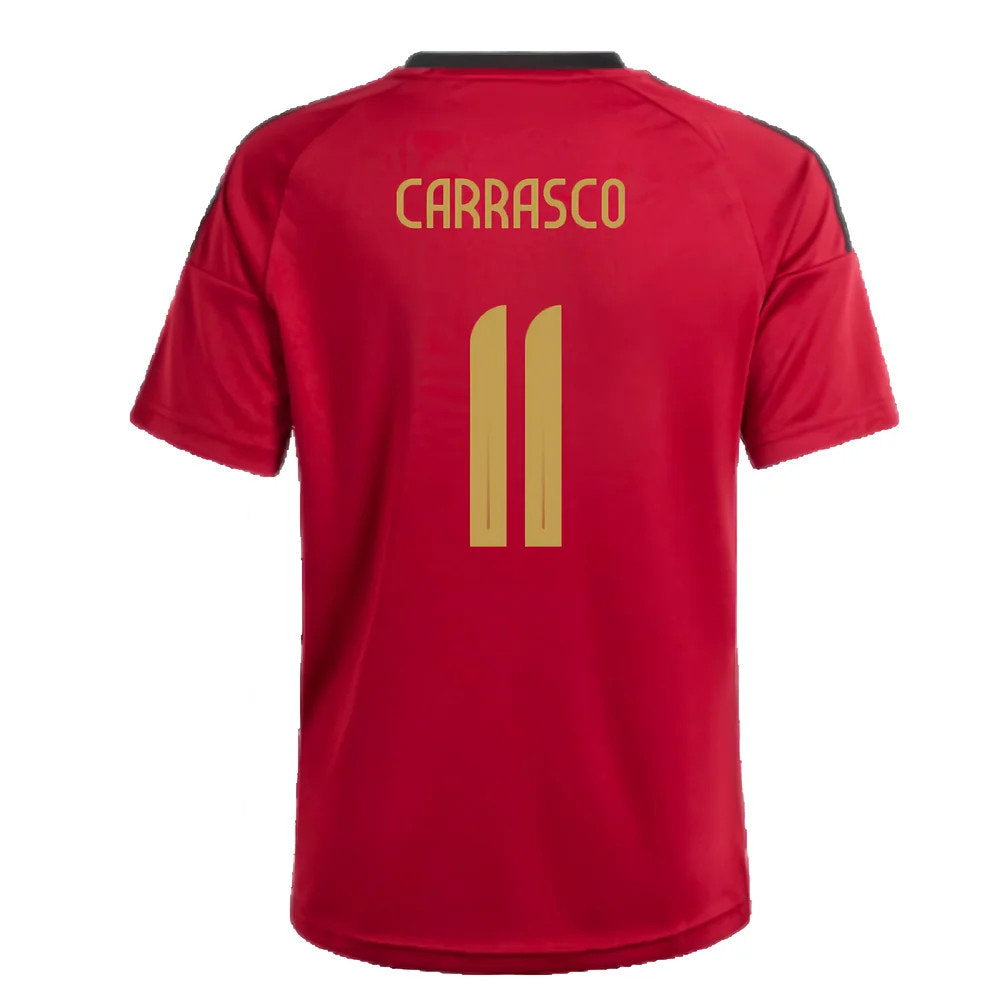 2024-2025 Belgium Home Fan Shirt (Kids) (Carrasco 11)_2