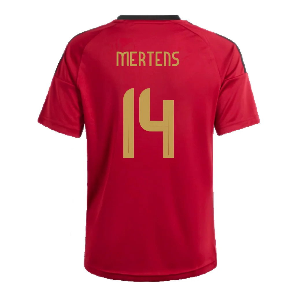 2024-2025 Belgium Home Fan Shirt (Kids) (Mertens 14)_2