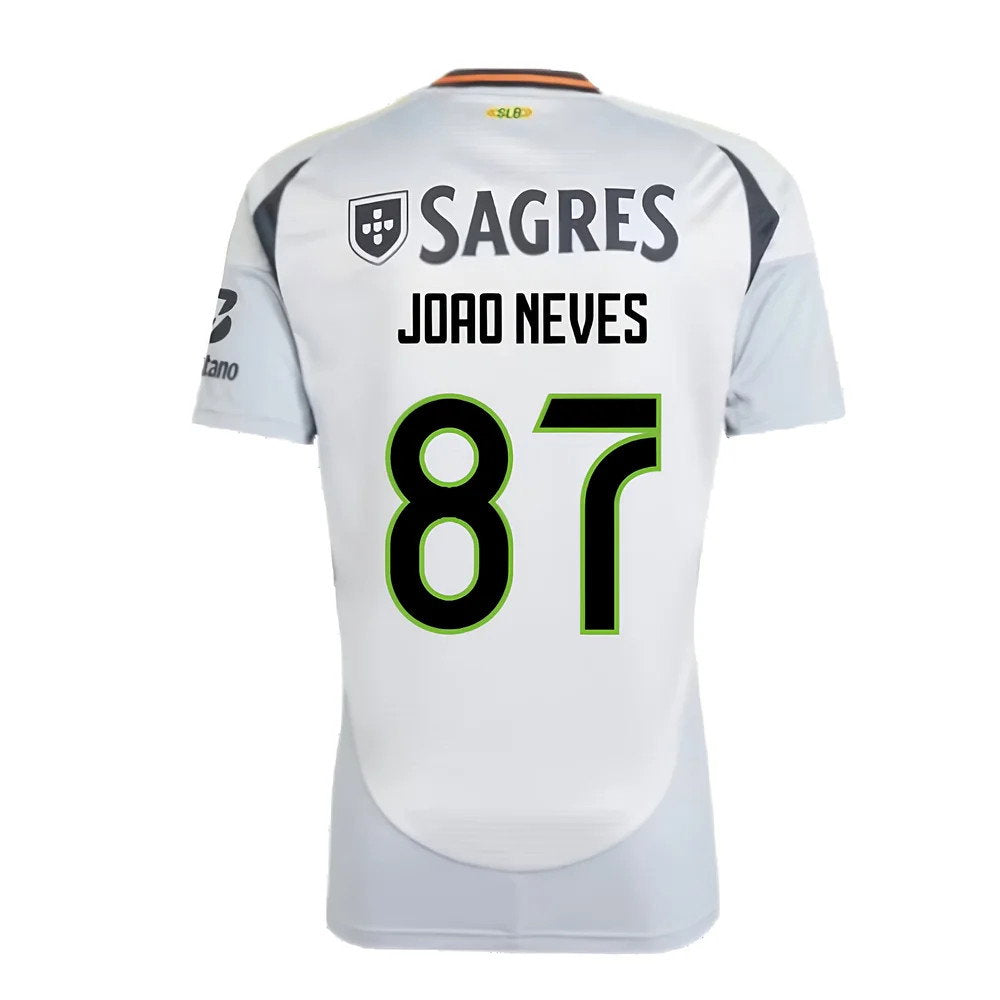 2024-2025 Benfica Third Shirt (Joao Neves 87)_2