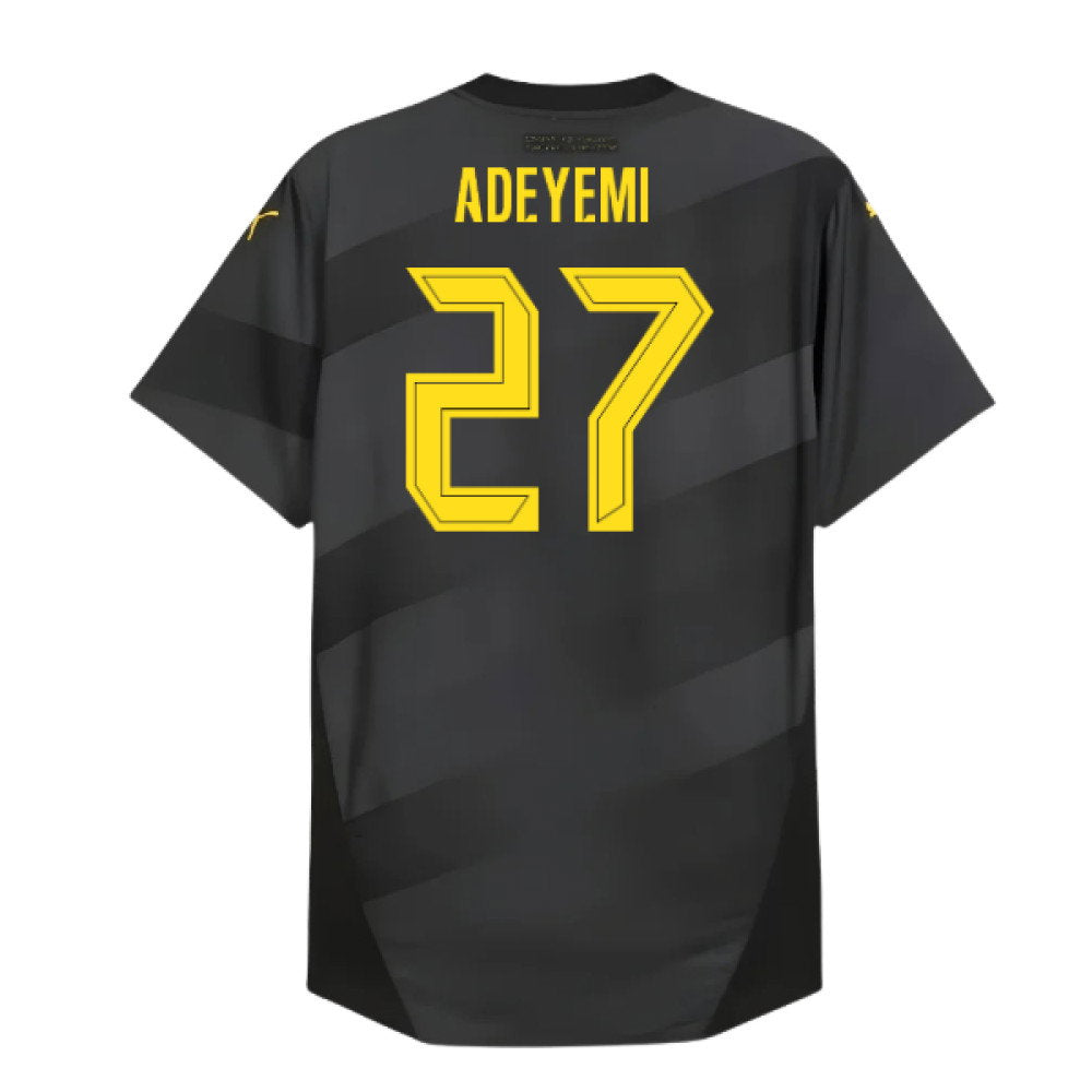2024-2025 Borussia Dortmund Authentic Away Shirt (Adeyemi 27)_0