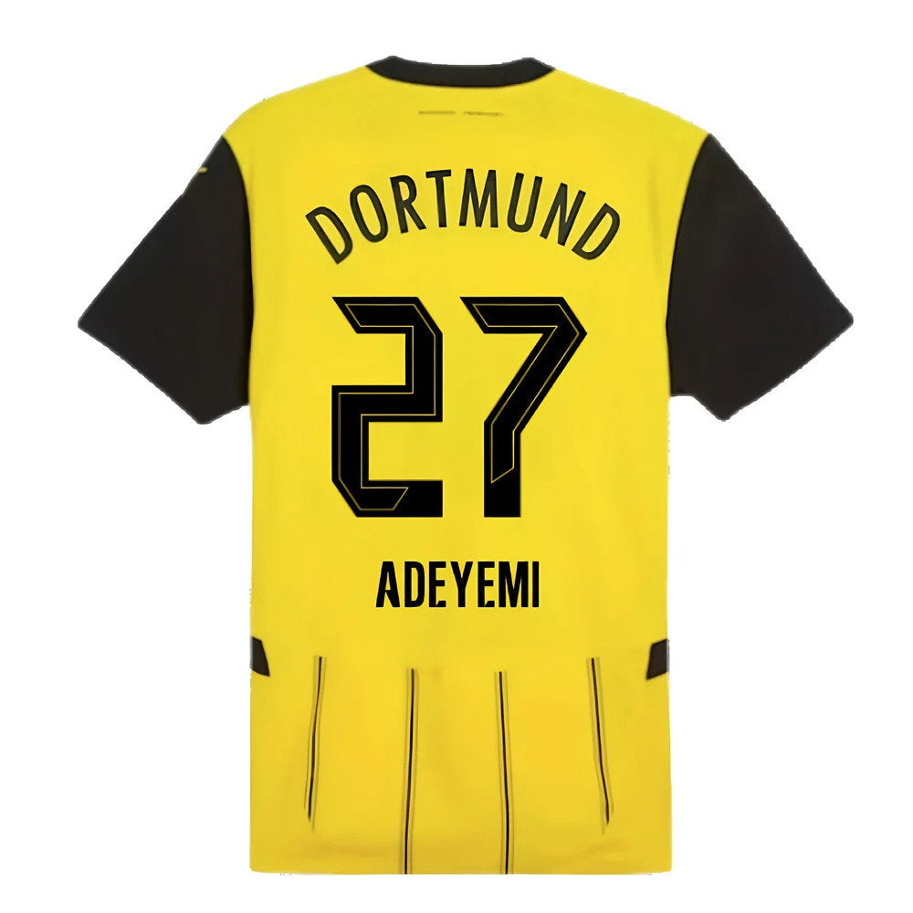 2024-2025 Borussia Dortmund Authentic Home Shirt (Adeyemi 27)_2