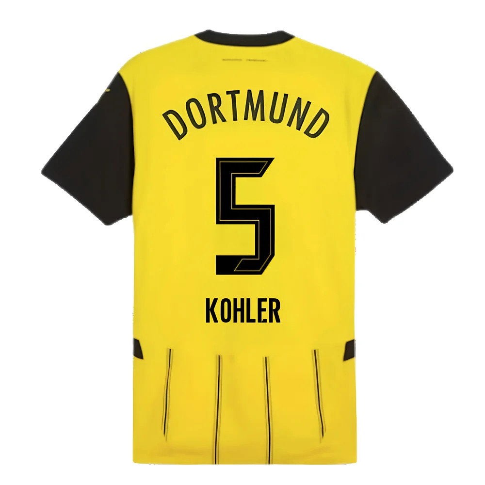 2024-2025 Borussia Dortmund Authentic Home Shirt (Kohler 5)_2
