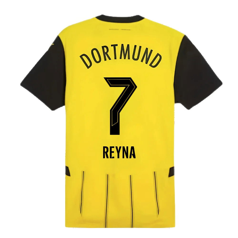 2024-2025 Borussia Dortmund Authentic Home Shirt (Reyna 7)_2