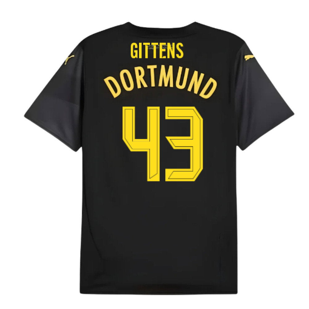 2024-2025 Borussia Dortmund Away Shirt (Gittens 43)_0