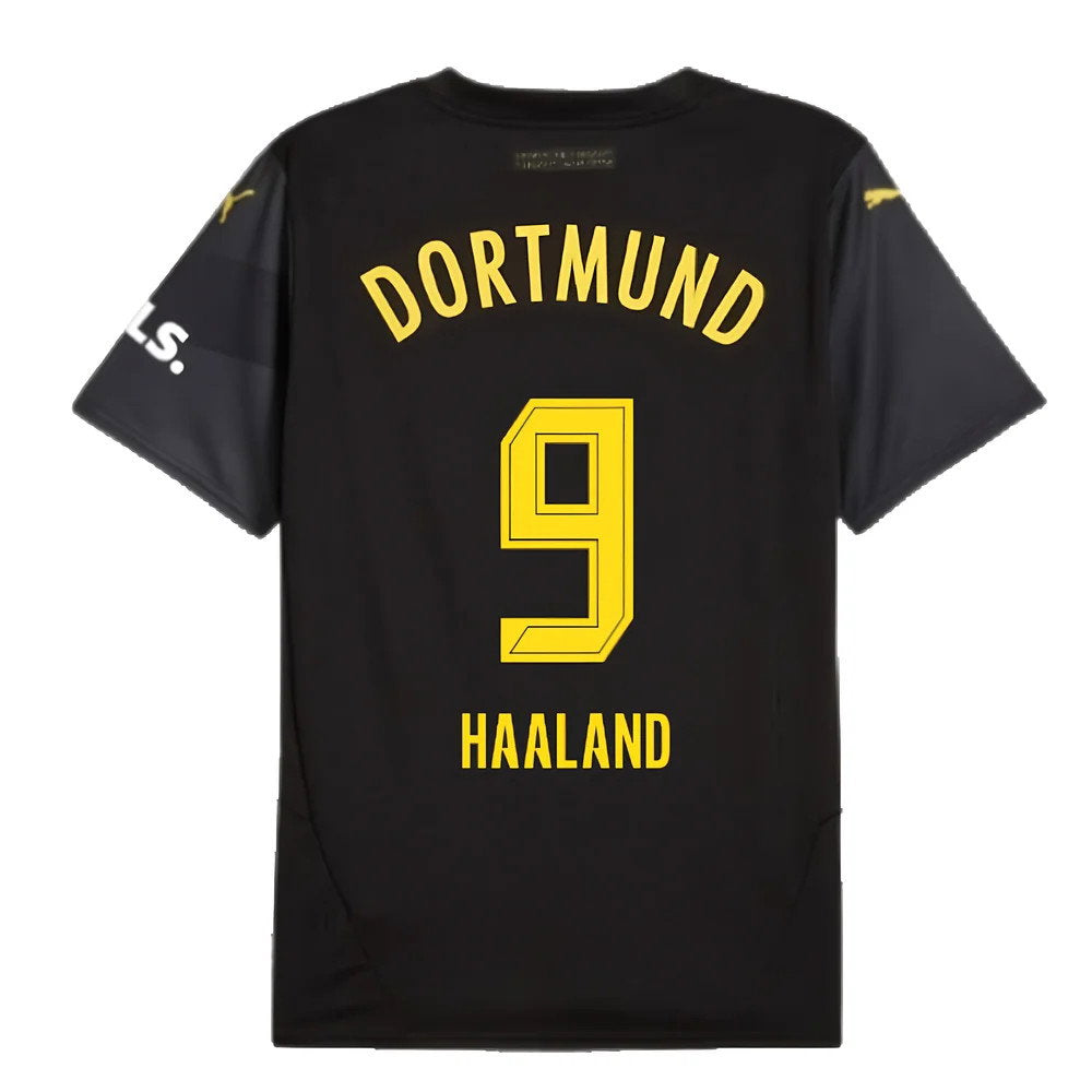 2024-2025 Borussia Dortmund Away Shirt (Kids) (Haaland 9)_2