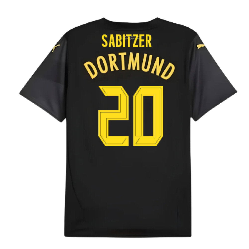 2024-2025 Borussia Dortmund Away Shirt (Sabitzer 20)_0